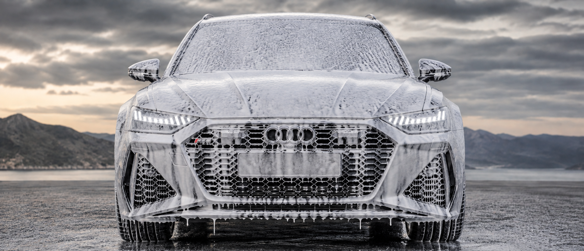 Ceramic Foam Package na behandeling